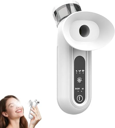 Eyvelle Steam Therapy, Portable Steam Therapy Wand for Dry Eyes, Rechargeable Handheld Eye Moisturizing Cleaning Soothing Steamer with Cold & Hot Compress Modes, For Eye and Face (1pc)
