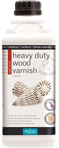 Polyvine Heavy Duty Varnish Satin 1L