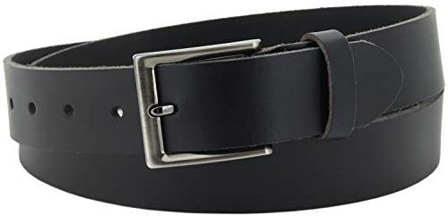 Vascavi ® Ledergürtel aus Rindleder, 3,5 cm breit und ca. 0,3 cm stark, echt Leder Gürtel, Made in Germany, kürzbar, für Damen und Herren #3,5-0018