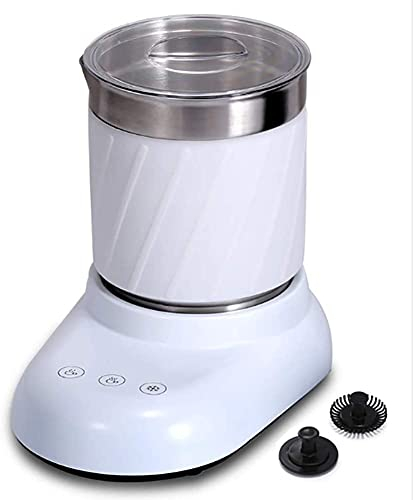 GXBCS Mousseur à Lait Chauffe-Lait Mousseur à Lait Chaud et Froid Mousseur à Lait à Tasse de séparation en Deux étapes 919(Color:White)