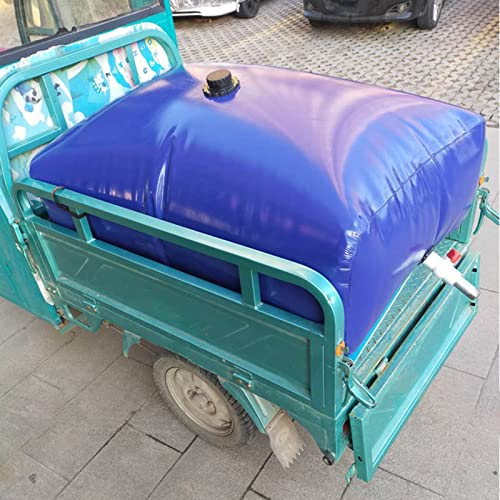 Wassersack Beutel Wasserbehälter Träger Zusammenklappbar Tragbar Weich Wasserbehälter, Fahrzeug Große Kapazität Klappbar Wasserblase Mit Wasserhahn, 7,9 - 1347 Gallonen ( Size : 5x1x1m/5000L/1320Gallo
