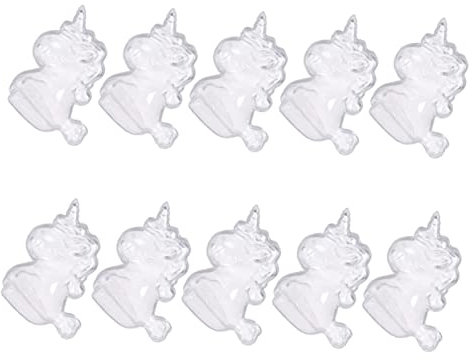 Alipis 10stücke Pack Transparenter Süßigkeitenbox Geschenkbox Für Keksdosen Für Partys Hochzeiten Und Feiertage Zum Aufbewahren Von Schokolade Bonbons Und Kleinen Geschenken