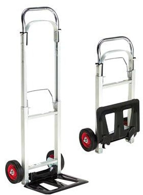 Lams ht1105b brouette à main roue massive pliable aluminium