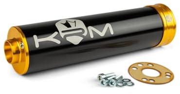 Endschalldämpfer KRM 70-90 schwarz/gold