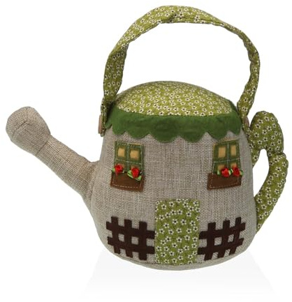 Versa Cale-Porte Arrosoir Cale-Porte Décoratif, Mesures (H x L x P) 18 x 13 x 26 cm, Couleur Vert