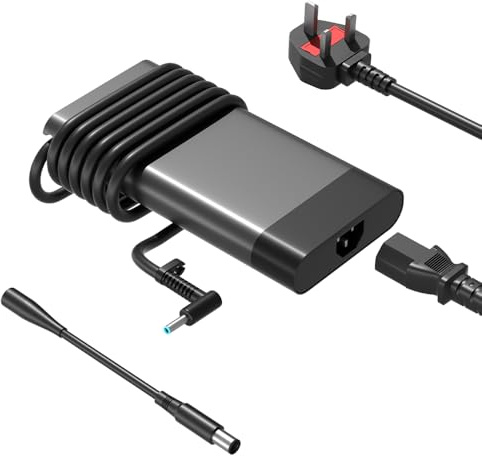 HSXIRQA 230W AC Adapter Compatible with HP Omen and Victus 15.6 16.1 17.3 inch, ENVY and Pavilion 17 16 15 inch,OMEN Transcend 16.1,ZBook Studio/Fury/Power/Firefly/Create more Laptop Power Adapter