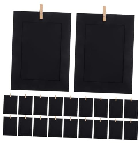 MUSISALY Elegante Papier Foto Rahmen Set 20 Stücke Bild Vintage Stil Foto Display