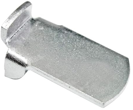 HKB® Bodenträger Stahl verzinkt, Tablarträger, 10 x 18 x 9 mm VARI 20 Stück | Regal-Bodenträger, Zum Einhängen, Fachbodenträger Schrank, Fachträger-Befestigung