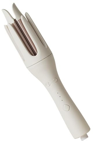 Holdes Ferro arricciacapelli automatico, Ferro arricciacapelli automatico - Ferro arricciacapelli con ioni negativi da 32 mm automatico - Bigodino per capelli rotante a 360° con ferro arricciacapelli