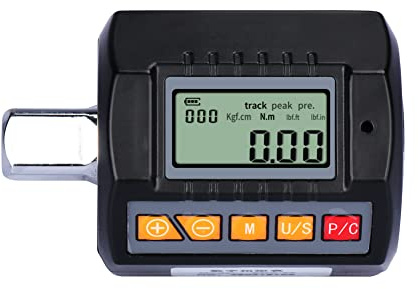 Display LCD regolabile Schermo 1/2 1/4 3/8 Chiave dinamometrica digitale Meter Elettronico Professionale Torque Meter Utility Bicicletta Auto Strumento di Riparazione