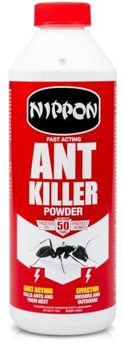 Nippon Ant Killer Powder 500g – Long-Lasting Insecticide for Ant Nests, Crawling Insects, and Wasp Control – Indoor and Outdoor Use