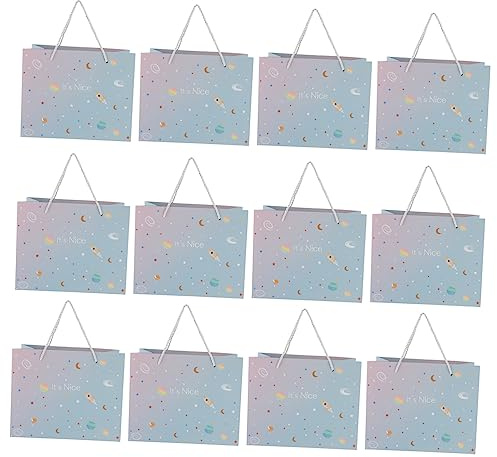 SAFIGLE Bolsas De Obsequio Diseño De Estrellado Bolsa Para Embalar De Embalaje Portátil Para Eventos De Cumpleaños y Celebraciones