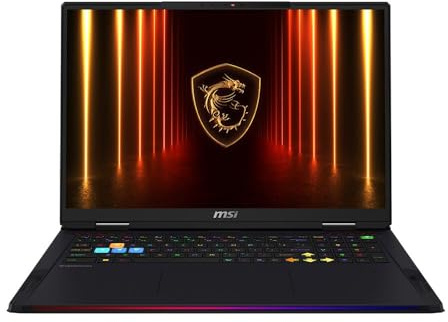 MSI Raider 18 HX AI A2XWJG-416US 18 Computer portatile da gioco - CORE Black