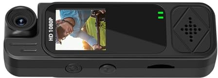 WNXGNHO Caméra de poche portable 1080p rotative à 180 degrés Enregistreur vidéo numérique portable Cyclisme Sports Voyage Caméscope Sport Caméscope