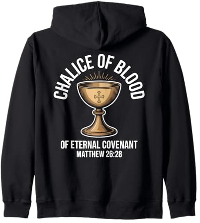 Calice Eucharistie Catholique Catholique Sweat à Capuche