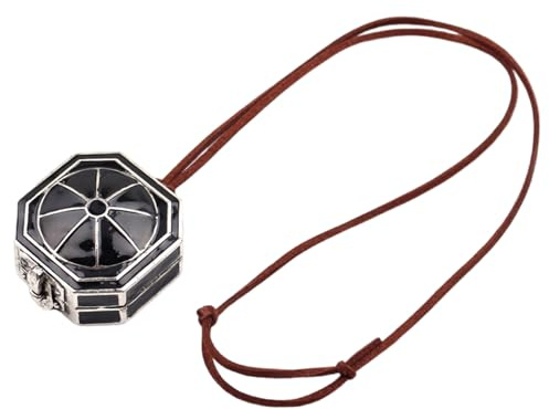NVOQILIN Vielseitige Halskette mit Kompass-Anhänger aus Legierung, für Damen und Herren, Wanderausrüstung, Campingzubehör, Reisezubehör, Choker-Halskette/Schlüsselanhänger, Wie beschrieben