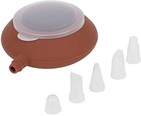 Gucagle Grande stampo in silicone per macaron, pentola per cottura, decorazione, pasticceria, crema, torta, ugello, strumento di grado professionale, sicuro per gli alimenti, non tossico,