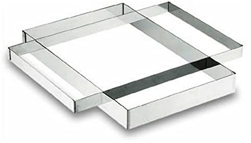 Lacor 68043 Rectangle 30X40X3 cm Inox 18 / 10, Argent
