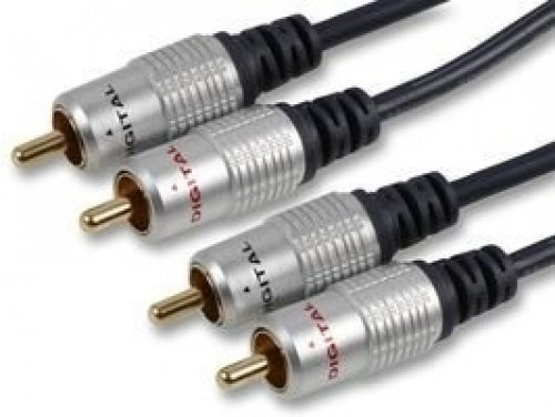 Câble double OFC 2 x RCA vers 2 x RCA Phono 15 m