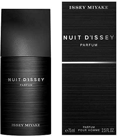 Issey Miyake - Nuit d'Issey Parfüm - Ledriger, holziger, intensiver Herrenduft mit Grapefruit, Leder-Akkord und Tonkabohnen-Absolue - Inspiriert von der Natur - In verschiedenen Größen erhältlich.