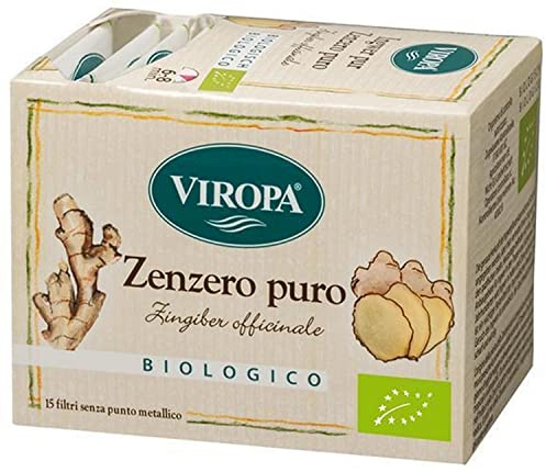 Tè Zenzero puro Bio 15 bustine di tè - Viropa