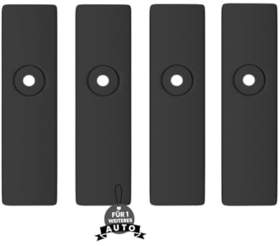 Ivality Magnetischer KennzeichenHalter Erweiterungs Set - Rahmenloser Magnet-Halter für 1 weiteres Auto mit Wechselkennzeichenhalter Österreich oder Schweiz, Straßenzugelassen, Magnet Auto-Zubehör