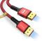 Dbilida 16K DisplayPort Kabel 2.1/2.0 5M, DP Kabel 2.1 16K@60Hz, 8K@120Hz, 4K@240Hz/165Hz/144Hz, 2K@360Hz, 80Gbps, HDR, DSC1.2a, G-Sync/Free-Sync für Gaming Monitor, Grafikkarte, PC