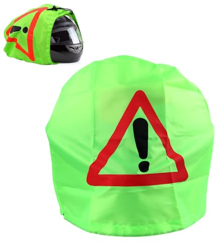 YiJiuBa Motorcycle Helmet Bag,Warndreieck Motorrad,Erste Hilfe Pannendreieck Motorrad Helmbeutel,Warndreieck Helmüberzug für Unfallsicherung Warnsignal Unfallstelle Gefahrenstellen Kennzeichnung