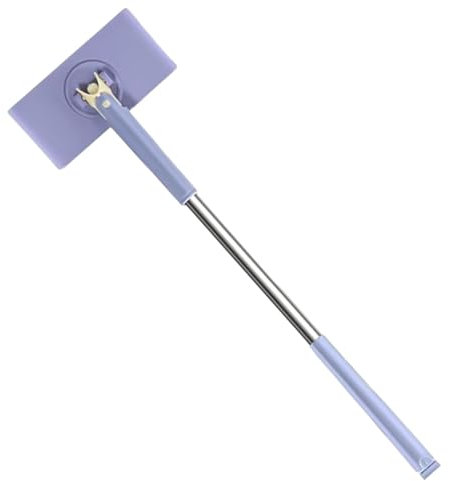 Spazzolone per pavimenti, lavapavimenti girevole a 360 gradi, set di per la pulizia, per pavimenti in legno, legno duro, laminato, piastrelle