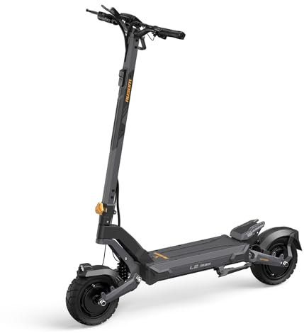 Patinete Eléctrico Adultos de Doble Motor, Ausom L2 MAX, Autonomía 80-90KM, Ruedas 10x3.0 Todoterreno, Plegable Scooter Electrico
