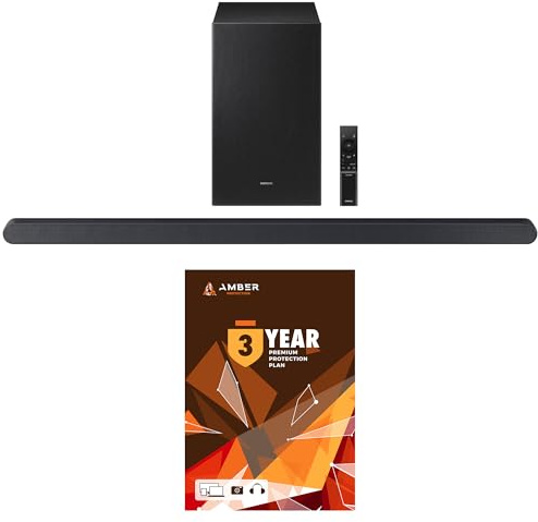 SAMSUNG HW-S700D 3.1Ch Ultra-Slim Soundbar and Subwoofer with 3 Year Amber Protection Plan (2024)