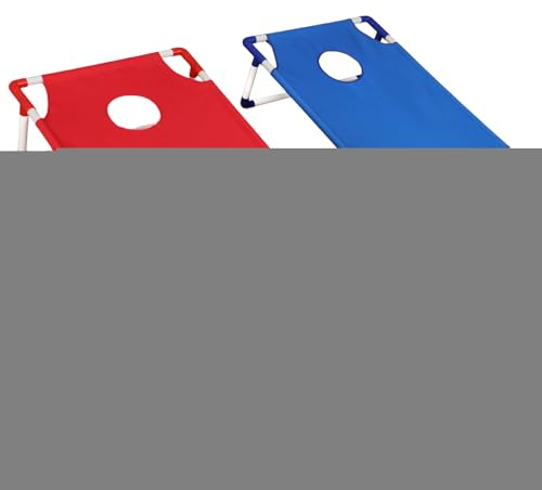 Cornhole Spiel Wurfspiel Game Set, Garten Spielzeug, Cornhole Spielset, Klappbares Wurfspiel Mit 8 Sandsäcken Für Garten, Camping, Kindergeburtstage, Inkl Tragetasche Für Park & Strandaktivitäten