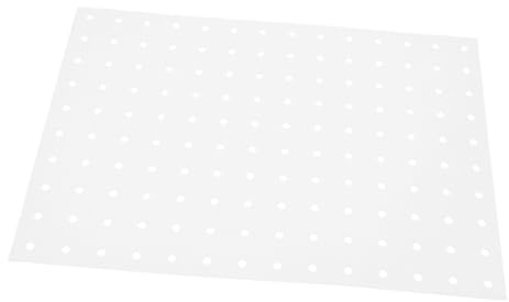 HOMSFOU Panel de pared de metal para garaje, organizador de almacenamiento para herramientas, llaves y piezas, fácil instalación, diseño blanco clásico para un uso eficiente en el taller en el hogar