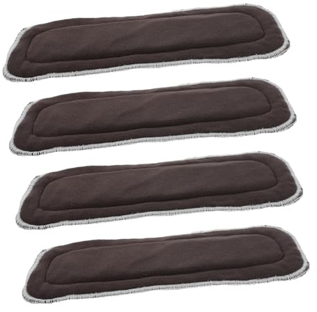 Healvian 4pezzi Inserti per Pannolini di Stoffa Riutilizzabili in Microfibra e Fibra Bambù Strati ad Assorbimento per Pannolini per Ragazzo Ragazza Ragazza Lavabili e Rapidi ad Asciugare