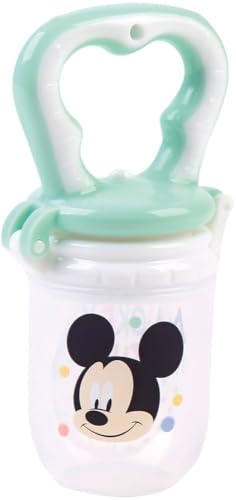 Ciuccio Frutta Mickey Mouse per bambini in plastica alimentare.