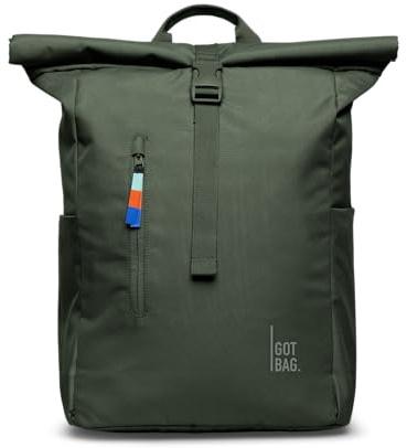 GOT BAG Rolltop Easy | Rucksack mit 16 Laptopfach | Praktische Aufteilung für Arbeit, Reise