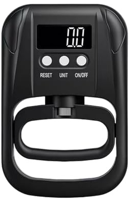 Tester elettronico della forza di presa Dinamometro portatile multifunzionale for la presa della mano for l'allenamento sportivo Attrezzatura for l'allenamento(Black)