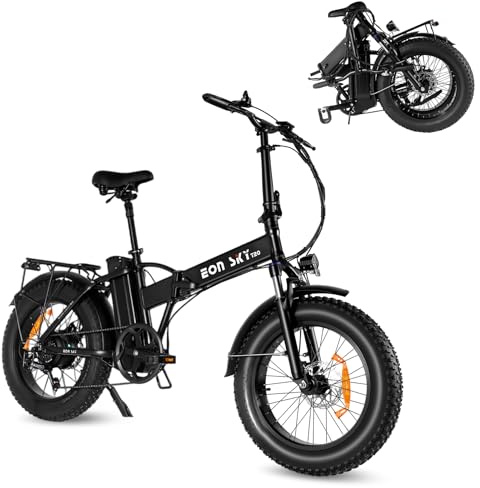 STAPERFO Electric Bike Klapprad 20 Zoll Fat Tire – 48V 15.6Ah Akku, 250W Motor, 7-Gang, E-Bike Damen Herren, City Elektrofahrrad für Pendeln & Trekking