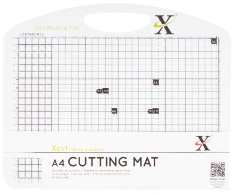 Xcut A4 selbstheilend Duo Schneidematte, schwarz/weiß