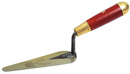 Truelle Langue de Chat Excellence Mob – Manche Bois avec Soie Traversante – Outil Maçonnerie Résistant pour Briques et Parpaings – Truelle Professionnelle pour Chantier