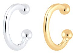 Elli Kvinnor Silver Clip-On Örhängen - 0306530418, Sterlingsilver, Turkos