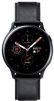 Samsung Galaxy Watch Active 2 - Smartwatch de Acero, 40mm, color Negro, Bluetooth [Versión española]