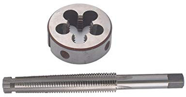 Nj-Reamer, 1 Set Right Left Hand Metric Trapezoidal Tap and Die Set TR 8 10 12 14 16 X1.5 X2 X3 X4 Thread Screw T R Taps Round Dies (Color : Left Hand, Size : Tr20X4)