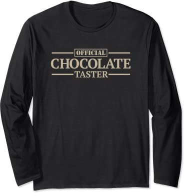 Catador de chocolate oficial Manga Larga