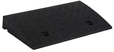 ANSNOW Einkaufszentrum-Rampen, Rutschfeste Rollstuhlrampen, Leicht Zu Tragen, Multifunktionale Bergauf-Pad, Auto-Bordsteinrampen, Hunderampen/Schwarz/50 * 27 * 11Cm