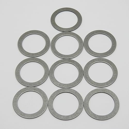 10 Stück Paßscheiben 20x28x1 mm blank, DIN 988, Passscheiben, Stahlausgleichsscheiben, Distanzscheiben