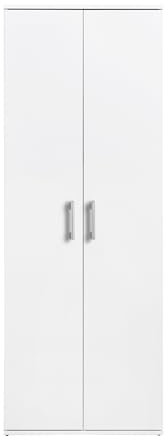 AVANTI TRENDSTORE Montanaro - Armadio multiuso in legno laminato con 2 ante a battente e 4 ripiani, disponibile in 2 colori diversi. Dimensioni LxAxP ca. 60x180x34 cm