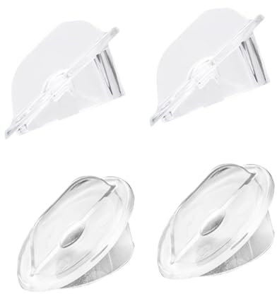 TOPBATHY Acryl Deckel Staubschutz Schutzhülle 4 Stück-pack für Elektrische Pfeffermühle Leicht zu Reinigen und Bedienen Küchenausstattung