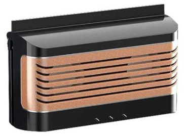 Fuhjythy Car Solar Powered Window Exhaust Fan Car Air Purifier Car Solar Power Air Vent Radiator Fans Vehicle Ventilation Fan