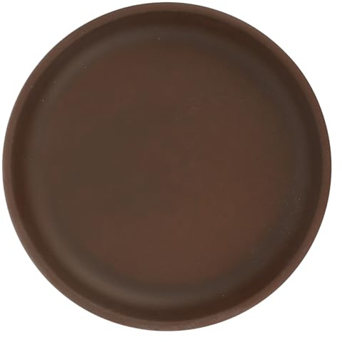 Alasum Sottovaso Rotondo in Ceramica per Vasi da Fiori da Interno e Giardino, Vassoio Raccogli-Gocce Resistente Diametro 12,5 Cm, Accessorio per Vaso di Fiori e Piatti Bonsai Decorativi